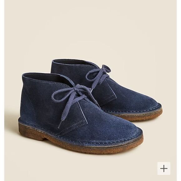 J Crew Kids' suede MacAlister boots Size K12 - Picture 1 of 14